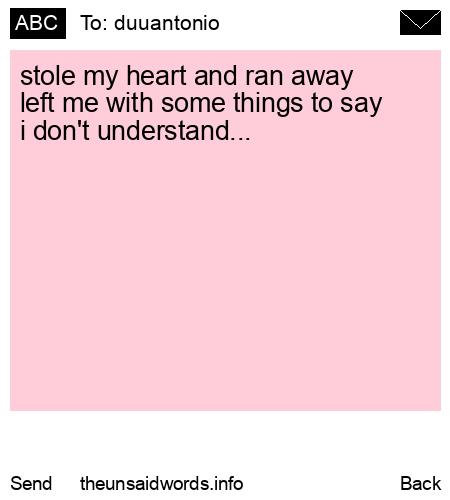unsent message to duuantonio