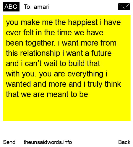 unsent message to amari