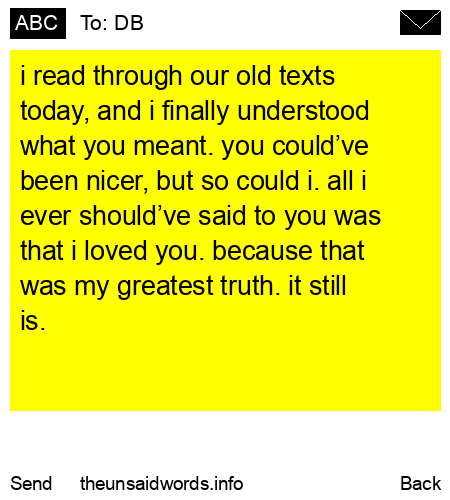 unsent message to DB