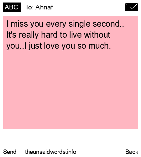 unsent message to Ahnaf