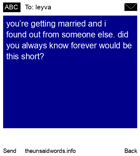 unsent message to leyva
