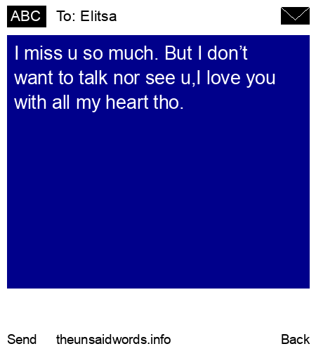 unsent message to Elitsa