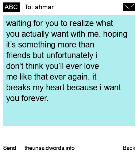 unsent message to ahmar