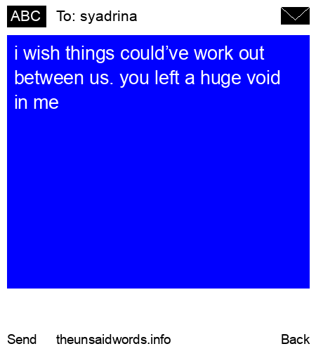 unsent message to syadrina