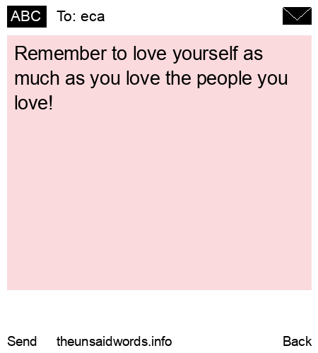 unsent message to eca