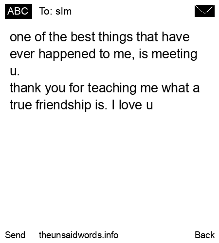 unsent message to slm