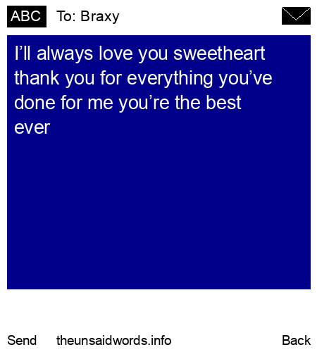 unsent message to Braxy 