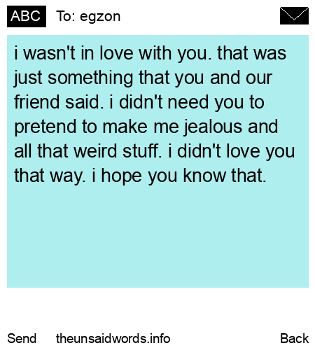 unsent message to egzon