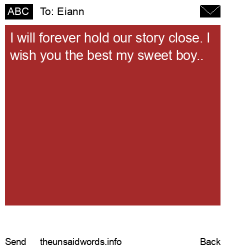 unsent message to Eiann 