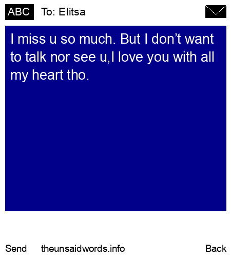 unsent message to Elitsa
