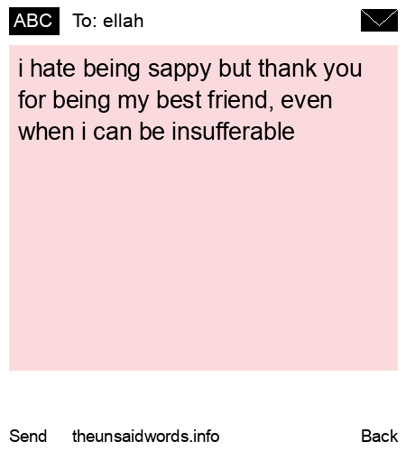 unsent message to ellah
