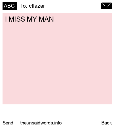unsent message to ellazar