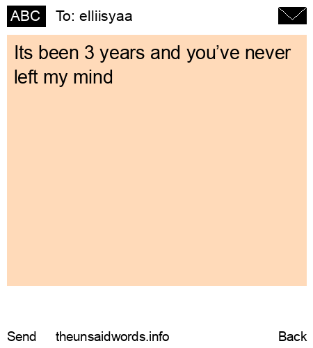 unsent message to elliisyaa