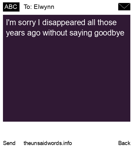 unsent message to Elwynn
