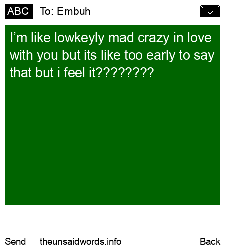 unsent message to Embuh