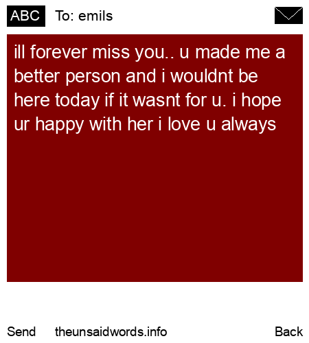 unsent message to emils