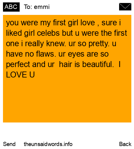 unsent message to emmi