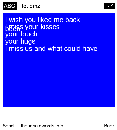 unsent message to emz