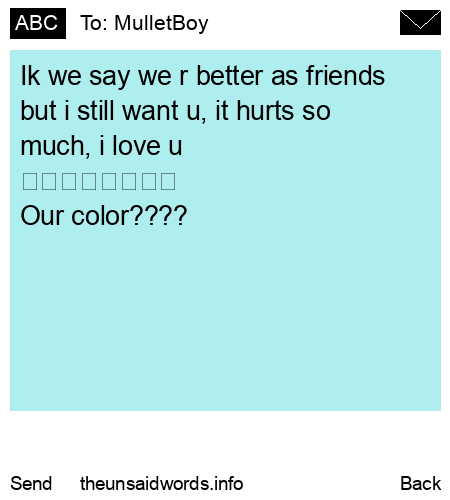 unsent message to MulletBoy