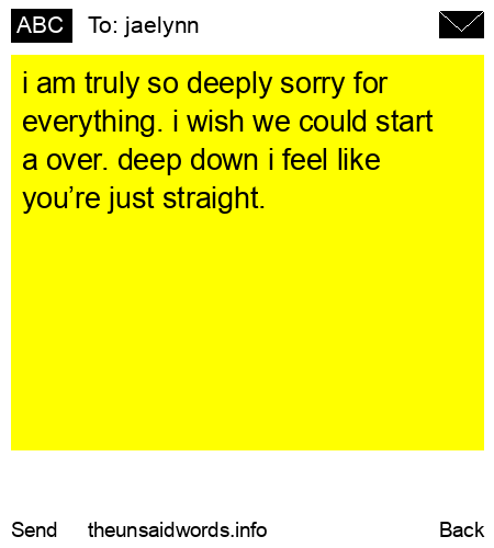 unsent message to jaelynn