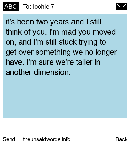 unsent message to lochie 7