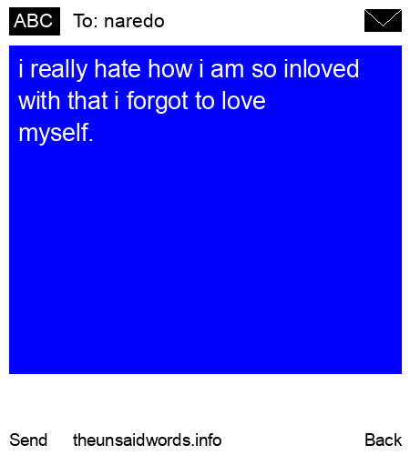 unsent message to naredo