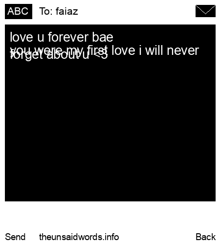 unsent message to faiaz