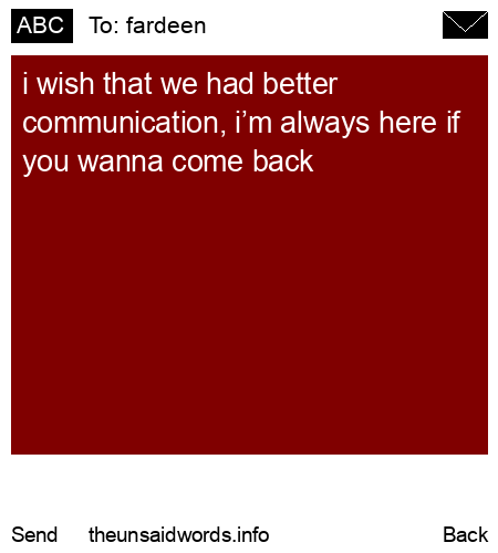 unsent message to fardeen