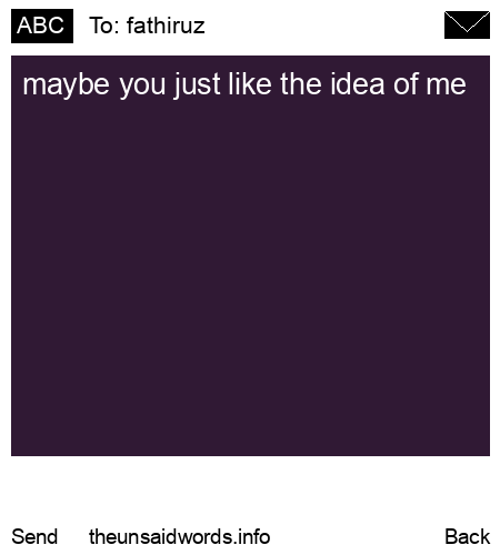 unsent message to fathiruz