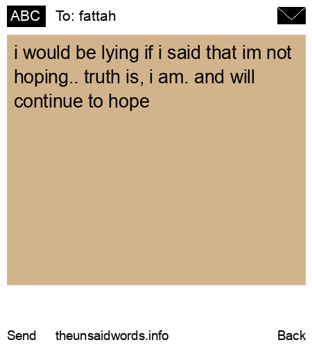unsent message to fattah