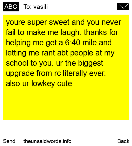 unsent message to vasili