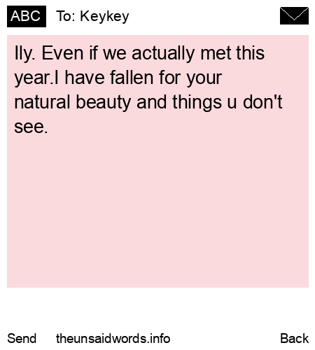 unsent message to Keykey