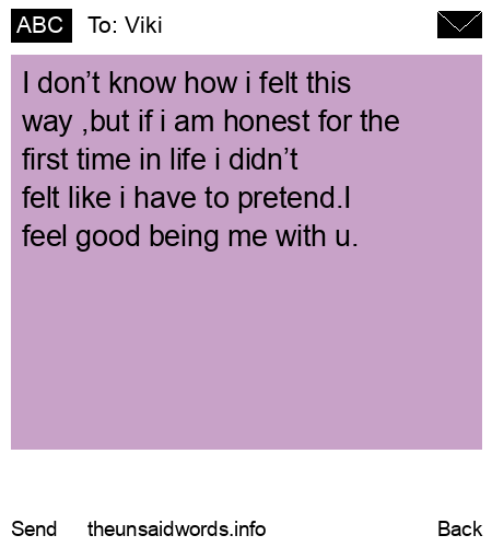 unsent message to Viki