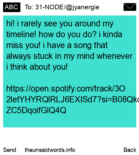 unsent message to 31-NODE/@jyanergie