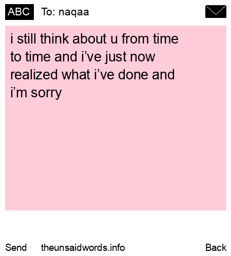 unsent message to naqaa