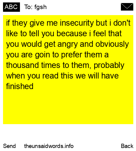 unsent message to fgsh