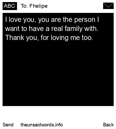 unsent message to Fhelipe