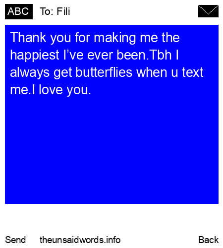 unsent message to Fili