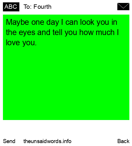 unsent message to Fourth 