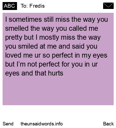 unsent message to Fredis