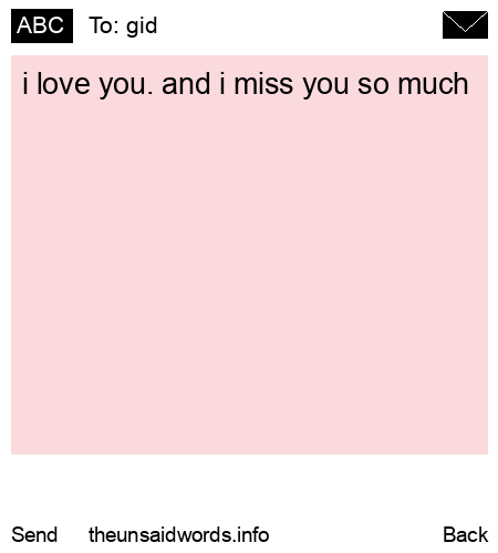 unsent message to gid