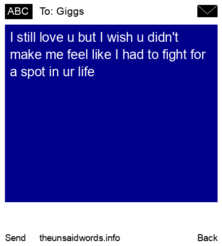 unsent message to Giggs