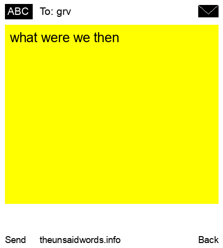 unsent message to grv