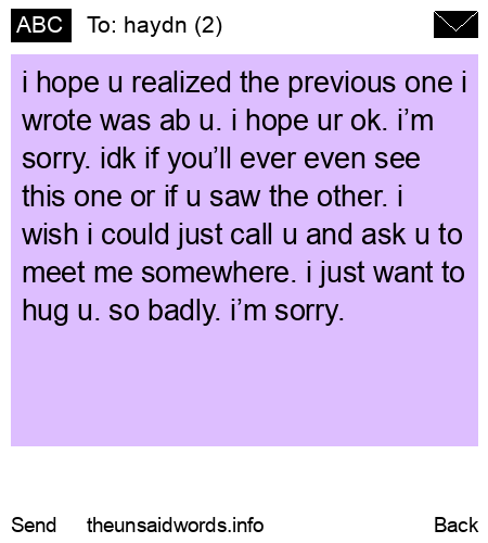 unsent message to haydn (2)