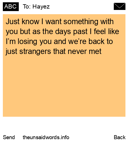 unsent message to Hayez