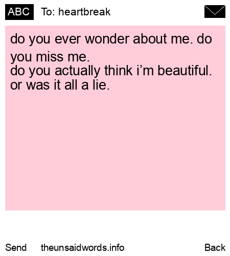 unsent message to heartbreak