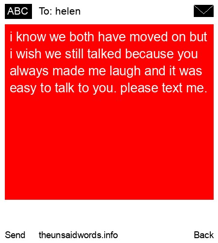 unsent message to helen