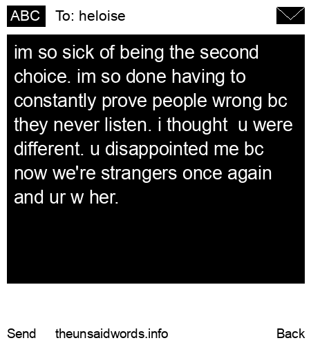 unsent message to heloise
