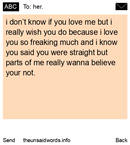 unsent message to her.
