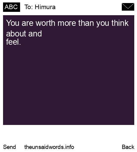 unsent message to Himura